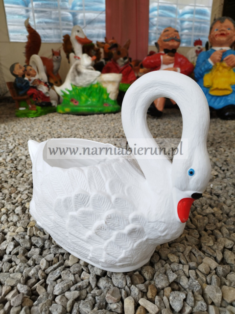 Figurka plastikowa DONICA ŁABĘDŹ MINI 27 cm Figurka plastikowa DONICA ŁABĘDŹ MINI 27 cm