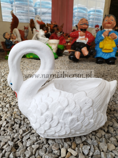 Figurka plastikowa DONICA ŁABĘDŹ MINI 27 cm Figurka plastikowa DONICA ŁABĘDŹ MINI 27 cm
