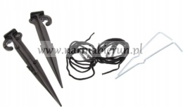 DMUCHANY ŁUK BRAMA BAŁWAN MIKOŁAJ LED 240 CM Z PODŚWIETLENIEM OZDOBA ŚWIĄTECZNA