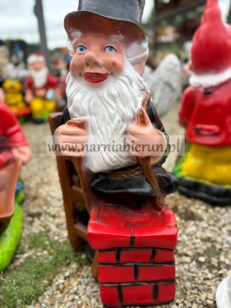 Figura z Żywicy KRASNAL OGRODOWY KOMINIARZ