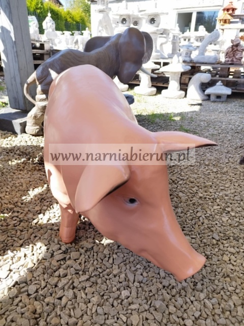 Figurka ogrodowa z żywicy ŚWINIA PROSIĘ ŚWINKA 90 cm Figurka ogrodowa z żywicy ŚWINIA PROSIĘ ŚWINKA 90 cm