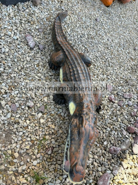 Figurka ogrodowa Krokodyl 110 cm Figurka ogrodowa Krokodyl 110 cm