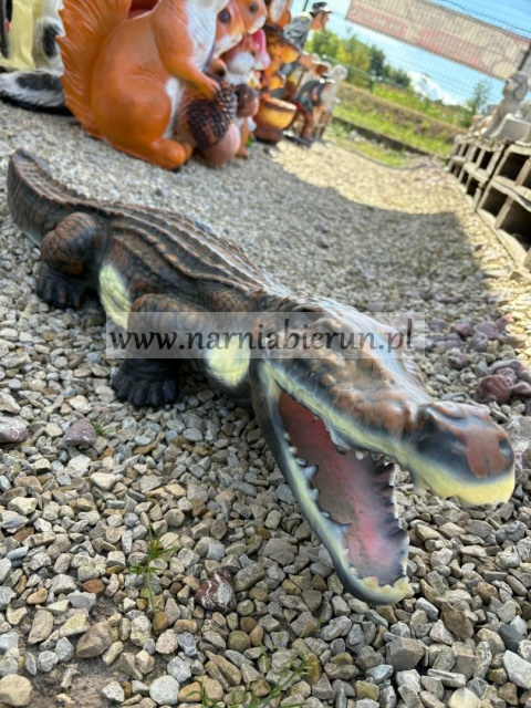 Figurka ogrodowa Krokodyl 110 cm Figurka ogrodowa Krokodyl 110 cm