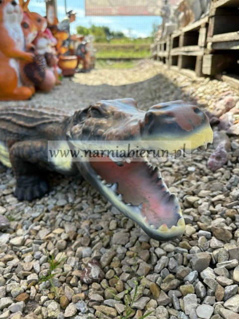 Figurka ogrodowa Krokodyl 110 cm Figurka ogrodowa Krokodyl 110 cm