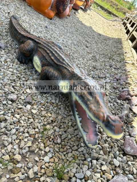 Figurka ogrodowa Krokodyl 110 cm Figurka ogrodowa Krokodyl 110 cm