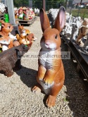 Figurka ogrodowa z żywicy Zając ZAJĄCZEK KRÓLIK 80 cm