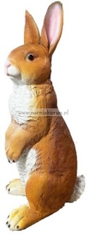 Figurka ogrodowa z żywicy Zając ZAJĄCZEK KRÓLIK 80 cm