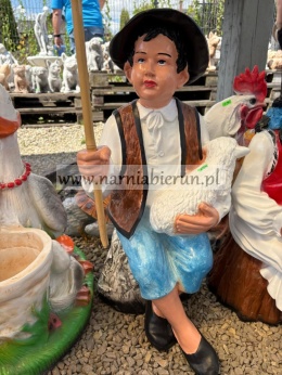 Figurka ogrodowa pasterz