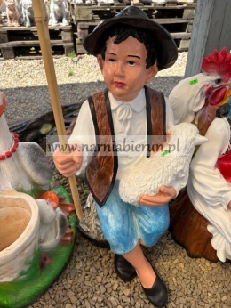 Figurka ogrodowa pasterz