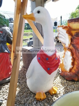 Figurka ogrodowa z żywicy GĘŚ BALBINA GĄSKA 70 cm