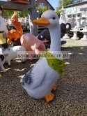 Figurka ogrodowa z żywicy GĘŚ BALBINA GĄSKA 70 cm