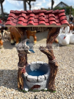 Figurka ogrodowa z żywicy Studnia 70 cm