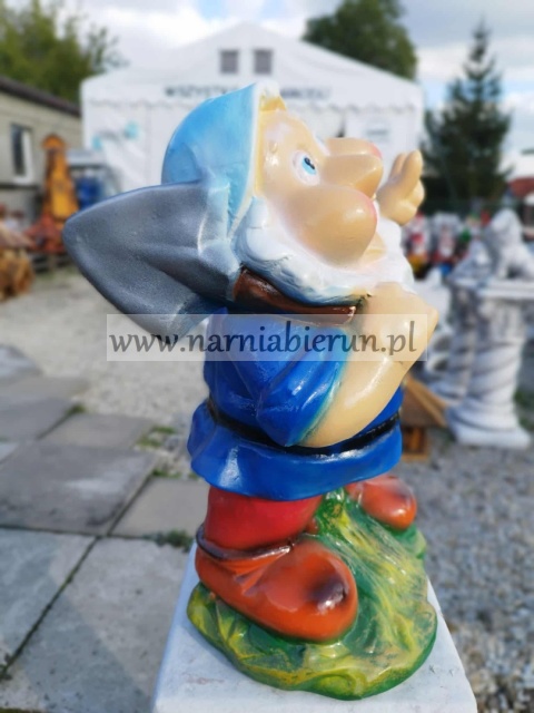Figurka z ceramiki Krasnal skrzat krasnoludek 38 cm Figurka z ceramiki Krasnal skrzat krasnoludek 38 cm