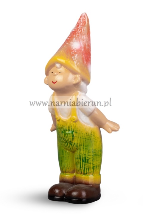 Figurka z ceramiki Troll Skrzat chłopczyk całujący 37 cm Figurka z ceramiki Troll Skrzat chłopczyk całujący 37 cm
