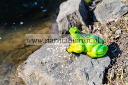 Figurka z ceramiki Jeziorna żaba