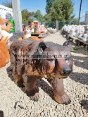 Figurka ogorowa z żywicy Niedźwiedź miś 55 cm