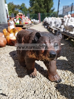 Figurka ogorowa z żywicy Niedźwiedź miś 55 cm