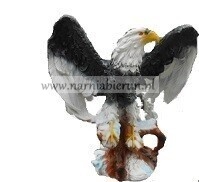 Figurka ogrodowa z żywicy Orzeł ptak 45 cm Figurka ogrodowa z żywicy Orzeł ptak 45 cm