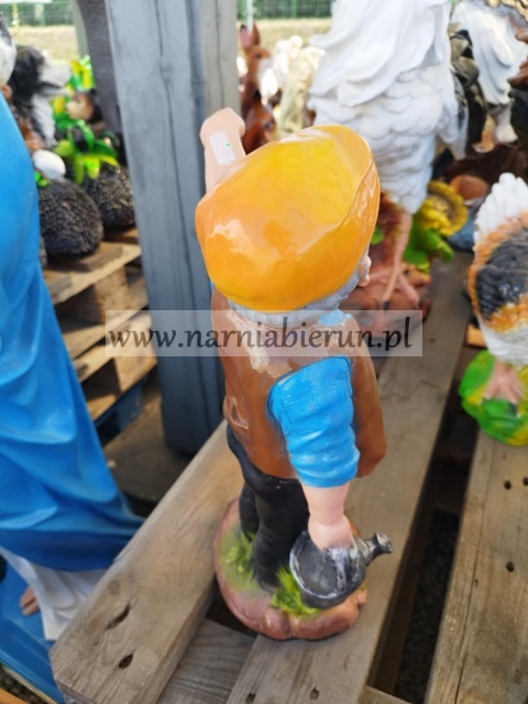 Figurka ogrodowa z żywicy Dziadek 38 cm Figurka ogrodowa z żywicy Dziadek 38 cm