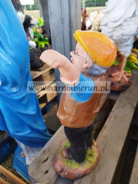 Figurka ogrodowa z żywicy Dziadek 38 cm Figurka ogrodowa z żywicy Dziadek 38 cm