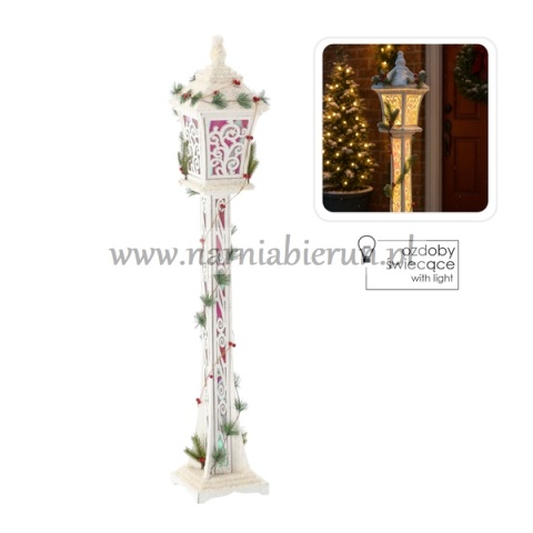 Świąteczna lampa latarnia LED 120cm 4 szt - dekoracja świąteczna