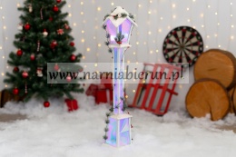 Świąteczna lampa latarnia LED 120cm 4 szt - dekoracja świąteczna