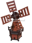 Wiatrak ogrodowy wiatraki drewniane Wysokość 110cm