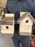 Pakiet Budka lęgowa dla ptaków budki lęgowe domek domki 2 szt