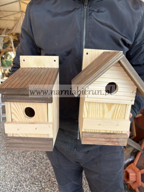 Pakiet Budka lęgowa dla ptaków budki lęgowe domek domki 2 szt