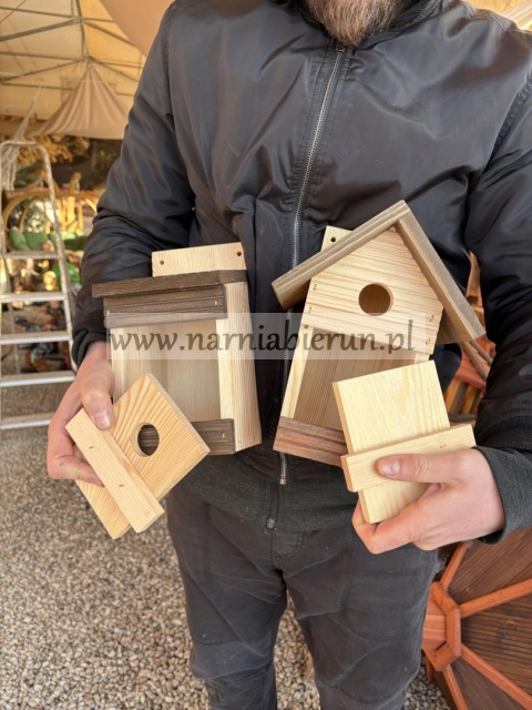 Pakiet Budka lęgowa dla ptaków budki lęgowe domek domki 2 szt