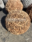 Figurka betonowa KULA róże 21 cm.