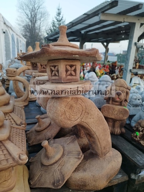 Figurka betonowa LAMPA JAPOŃSKA PAGODA 86 cn