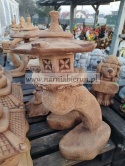 Figurka betonowa LAMPA JAPOŃSKA PAGODA 86 cn