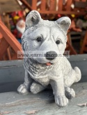Figurka betonowa PIES PIESEK szczeniak Owczarek 18 cm.