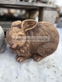 Figurka betonowa ZAJĄC zajączek królik polny 28 cm.