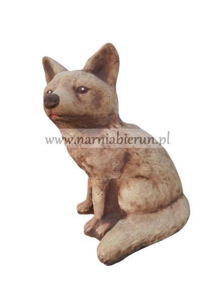 Figurka ogrodowa betonowa LIS LISEK 29 cm