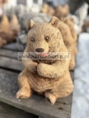 Figurka ogrodowa betonowa NIEDŹWIADEK MIŚ 28 cm.
