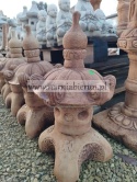 Figurka ogrodowa betonowa Pagoda Lampion chiński japoński 39 cm
