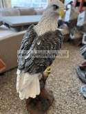 Figurka ogrodowa z żywicy ORZEŁ Szary Brązowy 105 cm.