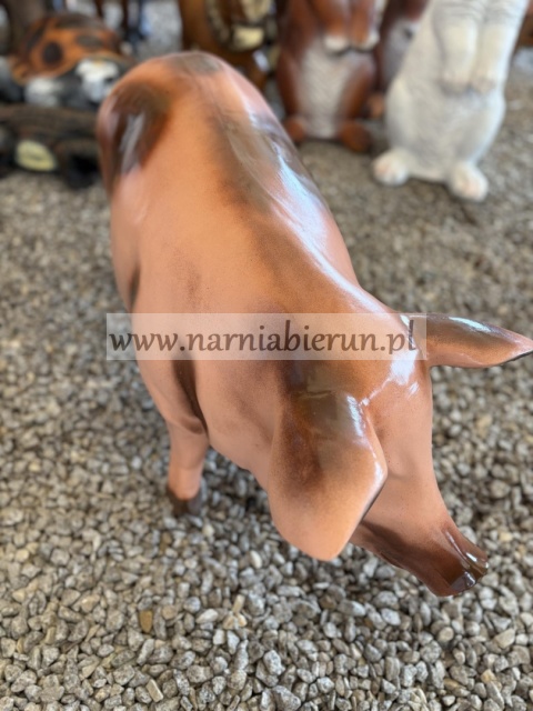 Figurka ogrodowa z żywicy ŚWINIA PROSIĘ ŚWINKA 90 cm.