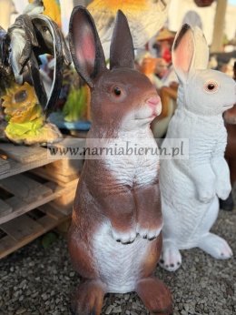 Figurka ogrodowa z żywicy Zając ZAJĄCZEK KRÓLIK 80 cm