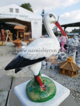 Figurka z ceramiki BOCIAN 35 cm