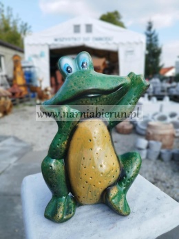 Figurka z ceramiki ŻABA KERMIT żabka 23 cm