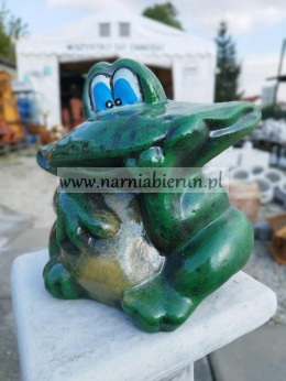 Figurka z ceramiki ŻABA żabka 21 cm