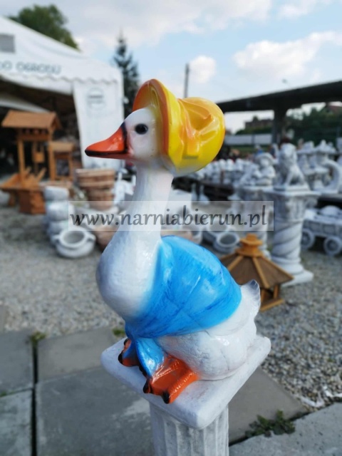 Figurka z ceramiki Gąska Balbinka GĘŚ kaczka 40 cm