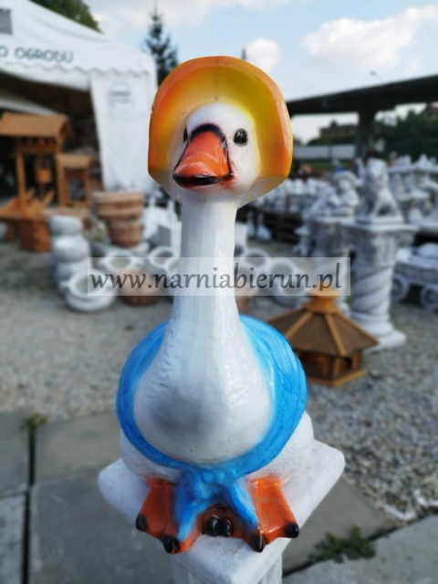 Figurka z ceramiki Gąska Balbinka GĘŚ kaczka 40 cm
