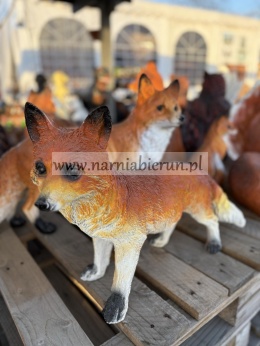 Figurka z żywcy Lisek lis 55 cm