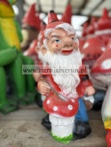 Figurka z żywicy Krasnal krasnoludek MALARZ 40 cm.