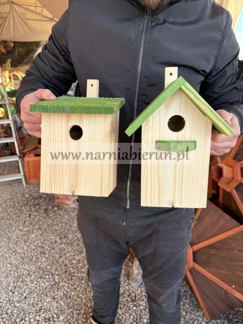 Pakiet Budka lęgowa dla ptaków budki lęgowe domek domki 2 szt