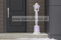Świąteczna lampa latarnia LED 120cm 4 szt - dekoracja świąteczna